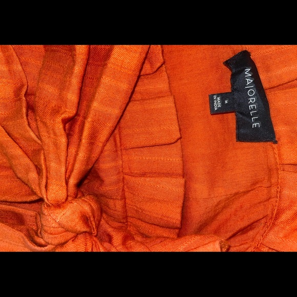 MAJORELLE Linette Skort in Rust Orange (size M) - Picture 4 of 4
